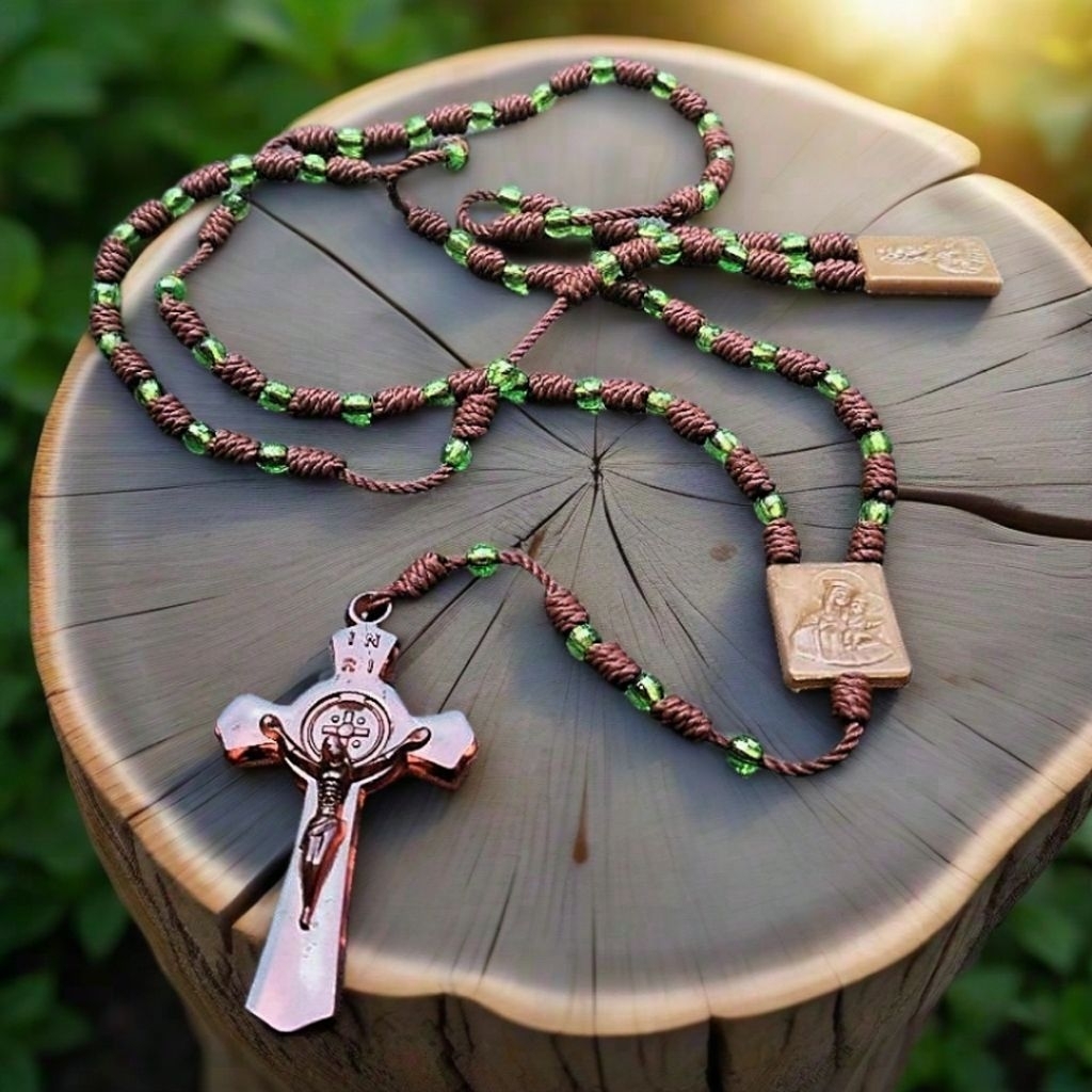 S19 SKAPULIER MOTE SCCAPULAR CATHOLIC ROSARY