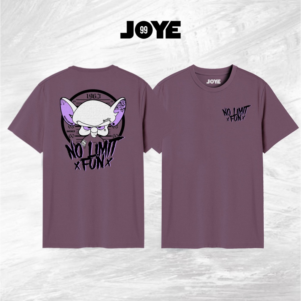 UNGU JOYE99 THE JESTER Distro เสื้อยืดผ้าฝ้าย 100% 24S Original ปกติตัด Skena T เสื้อ Streetwear Dus