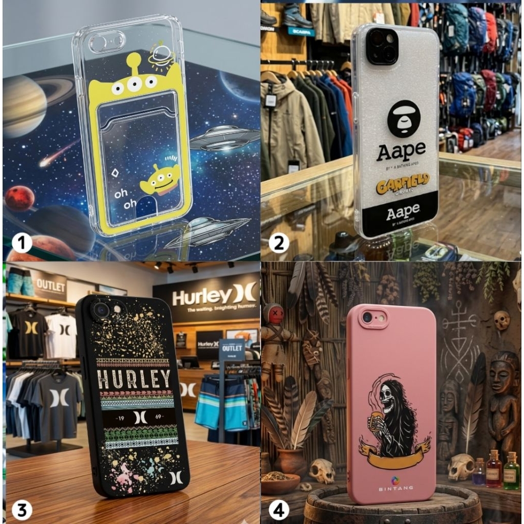(01) FANCY STYLE SOFT CASE สําหรับ OPPO A39 / A57 2018 (OLD)