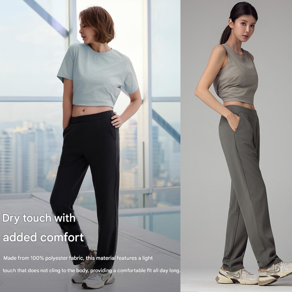 กางเกงเครปยืดผู้หญิง (STL150 SLACK PANTS)