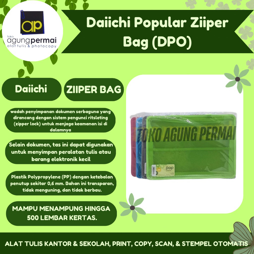 Daichi Popular Zipper Bad (DPO)