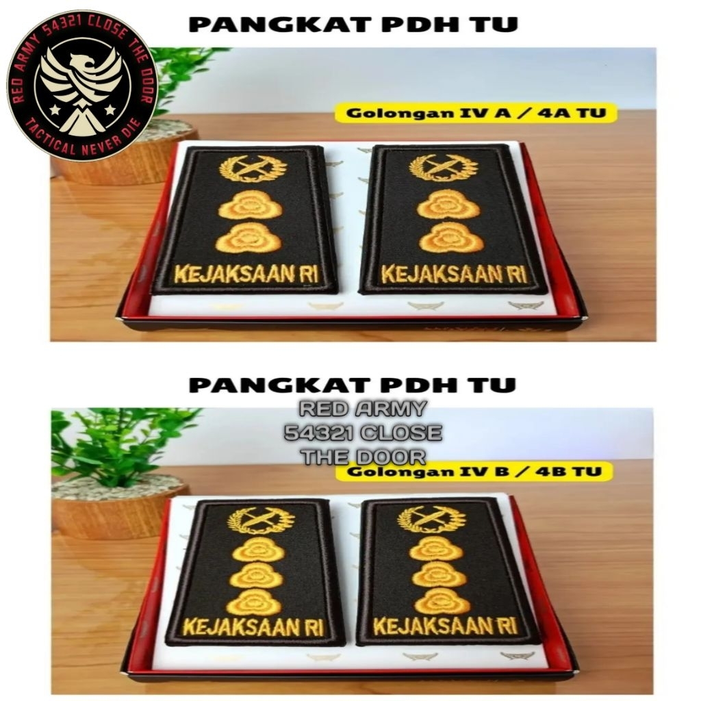 Rank Sign of PDH Attorney Generals Office Group 4A และ 4B Exlcusive Best Quality Premium