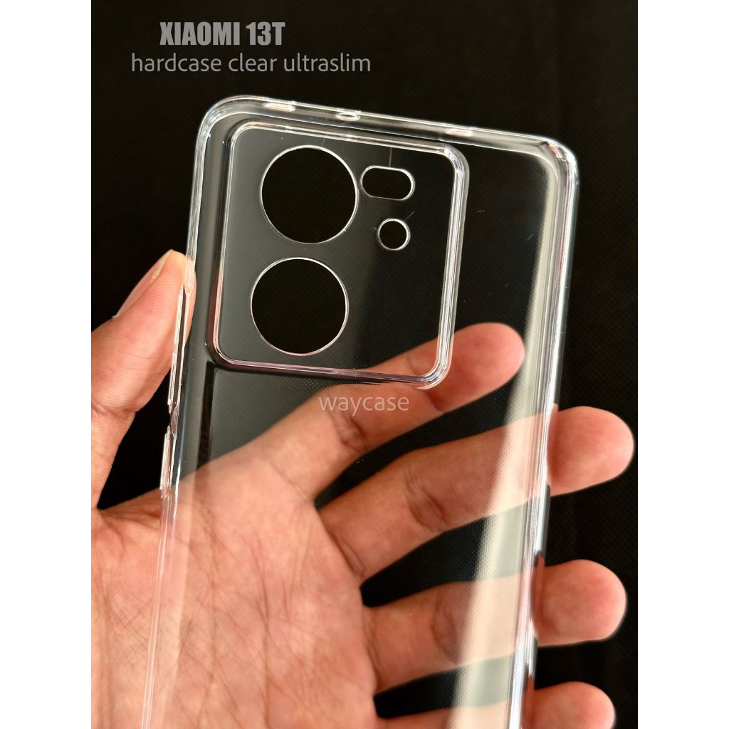 XIAOMI 13T HARDCASE CLEAR CRYSTAL CASE CLEAR HARDCASE