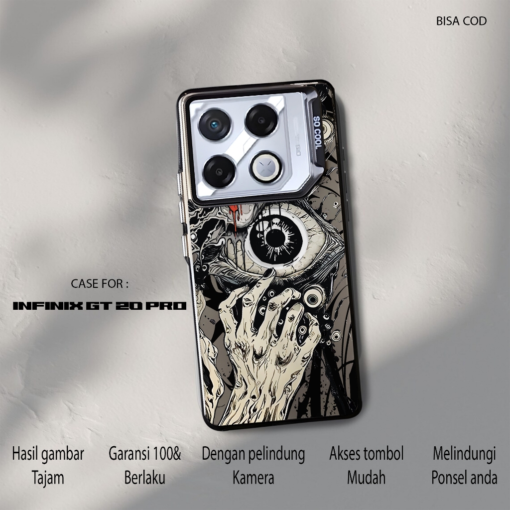 INFINIX GT 20 PRO Case - imd so cool inf gt 20 pro case - Premium Matte Hard Case Handphone Motif DA