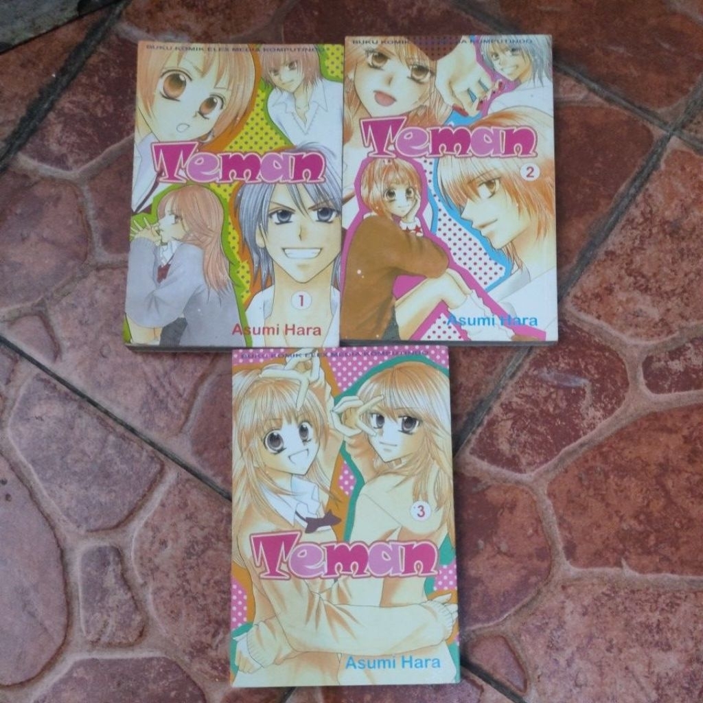 ELEX MEDIA COMIC "TEMEN" NUMBER: 1,2,3. สมบูรณ์