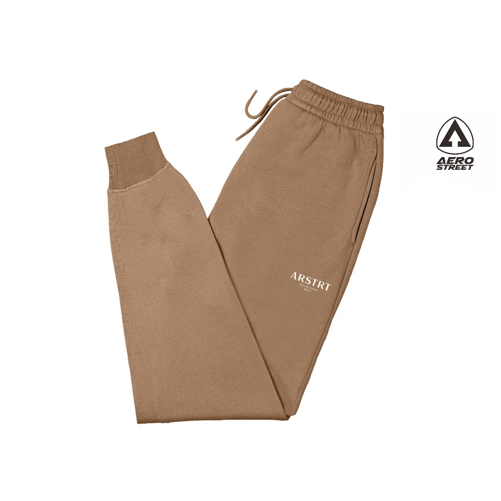 Aerostreet Jogger Long Pants Nathan Brown Jogger Pants EBAAA