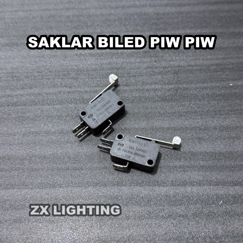 ไมโครสวิตช์สวิตช์สวิตช์สปอตไลท์ Bilded Piw Piw Micro Switch มอเตอร์ Bebek