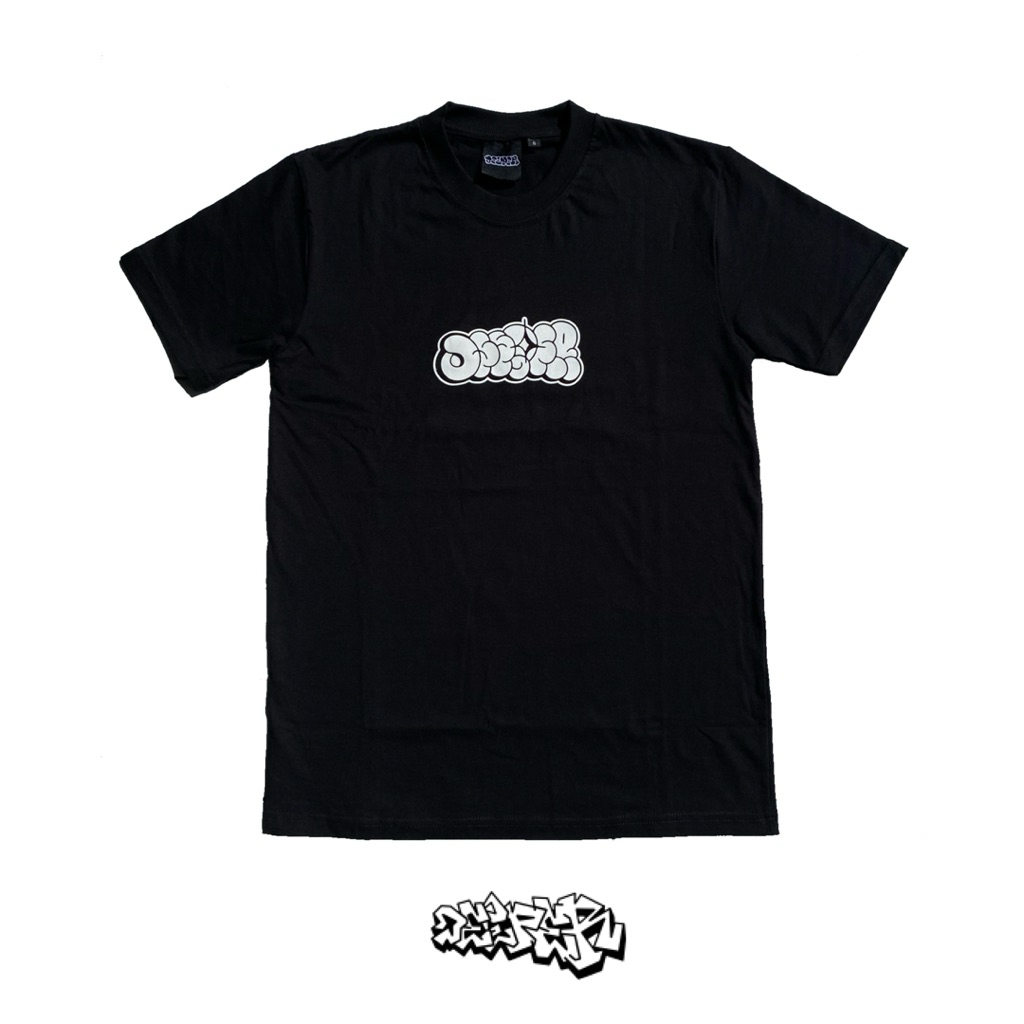 เสื้อยืดโลโก้ DEEPER สีดํา