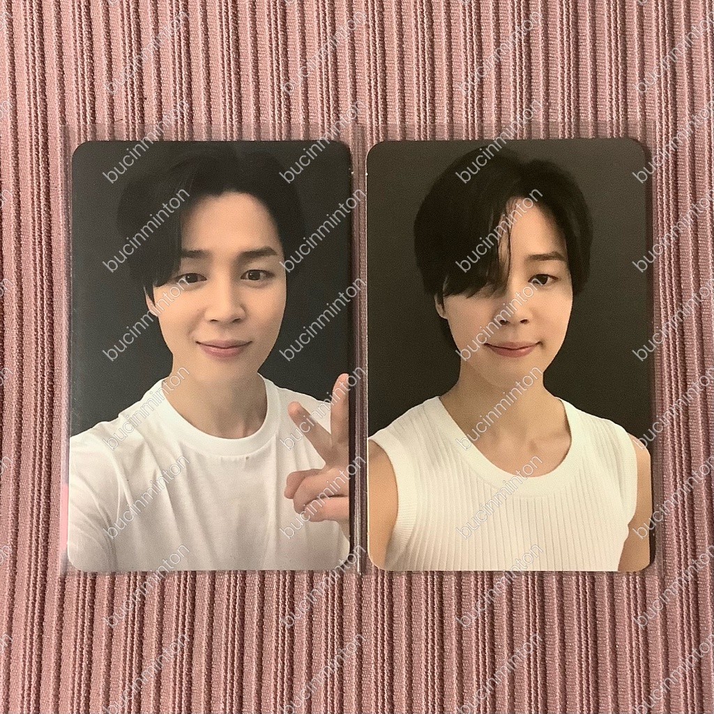 [OFFICIAL] Photocard Jimin Album Face Vinyl Solo BTS Park Jimin PC Set