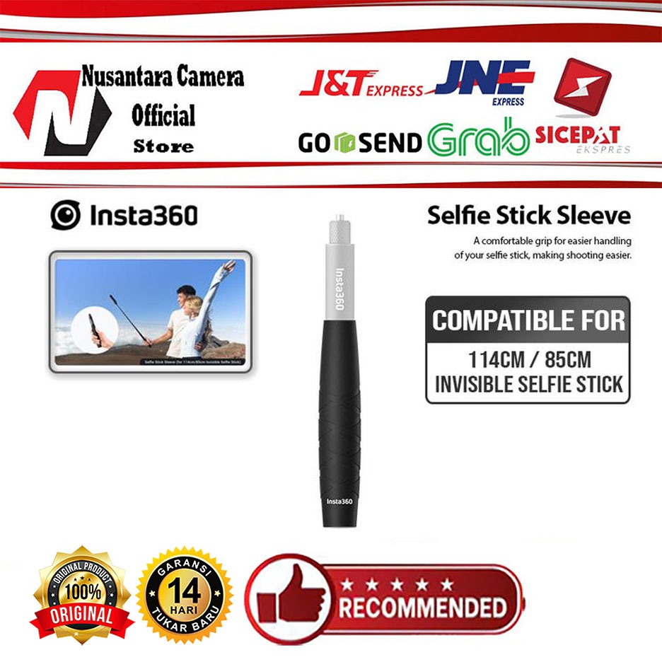Insta360 Selfie Stick SLEEVE สําหรับ Insta 360 Selfie Stick รับประกันอย่างเป็นทางการ - 114 ซม./85 ซม