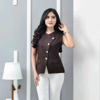 Ailee vest - vest premium rompi wanita / vest korean style trendy
