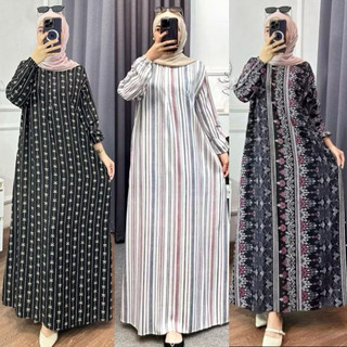 ( PART 1 ) Daster Gamis Anita Rayon LD 110 & LD 120 Dress Rayon Premium Kekinian Busui Friendly