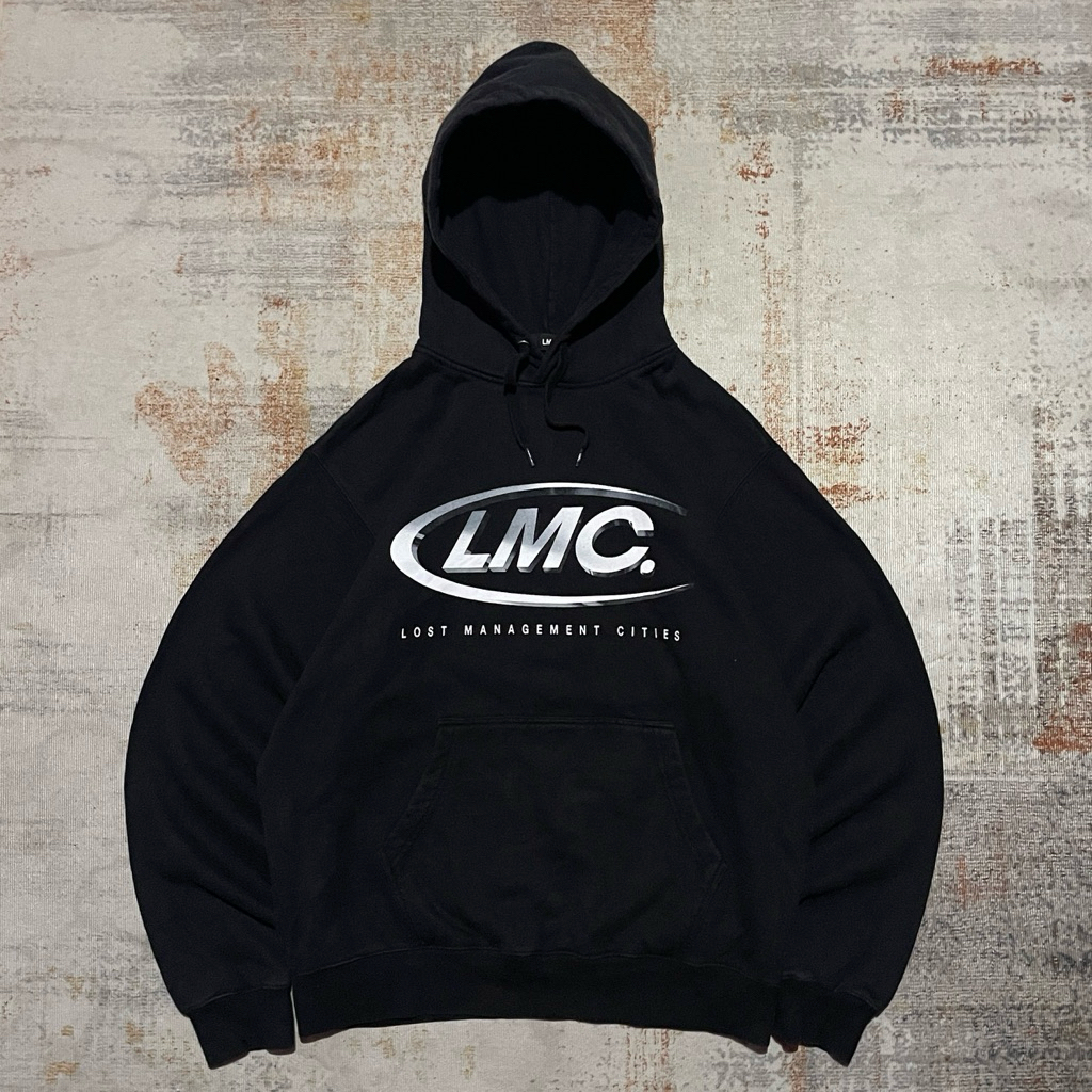 LMC Lost Management Cities Globe Hoodie (L)