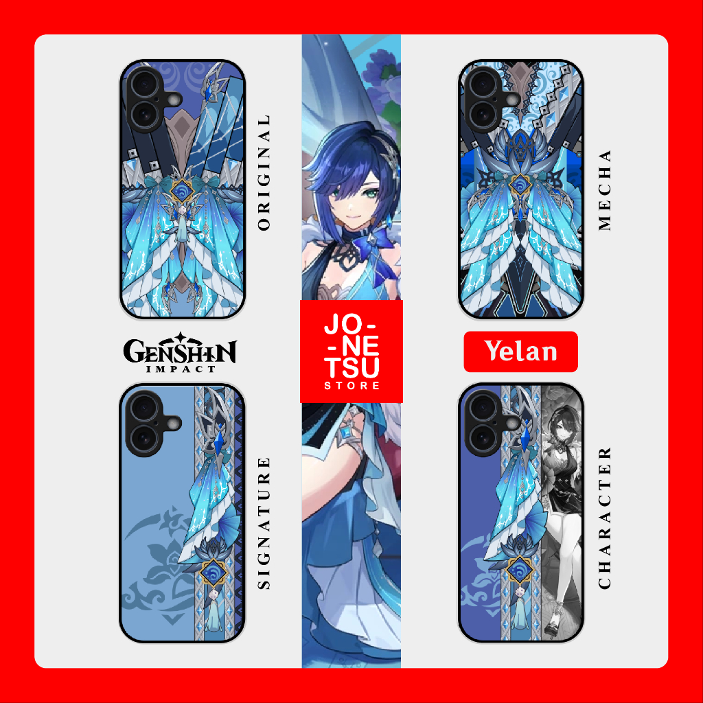 [Jontsu Store] เคสโทรศัพท์ Yelan Tranquil Banquet Genshin Impact