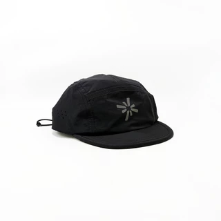 Skytraps Active Cap Crinkle หมวกวิ่งกิจกรรมกลางแจ้งสําหรับผู้ชายและผู้หญิง - สีดํา