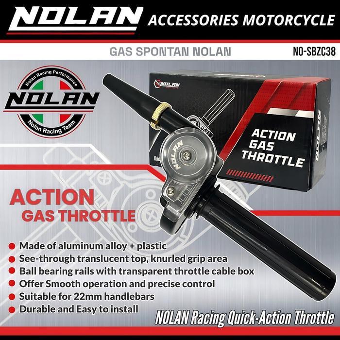 แก๊ส Spontan ACCOSSATO NOLAN สายเดี่ยวแก๊ส Spontan ACCOSSATO NOLAN