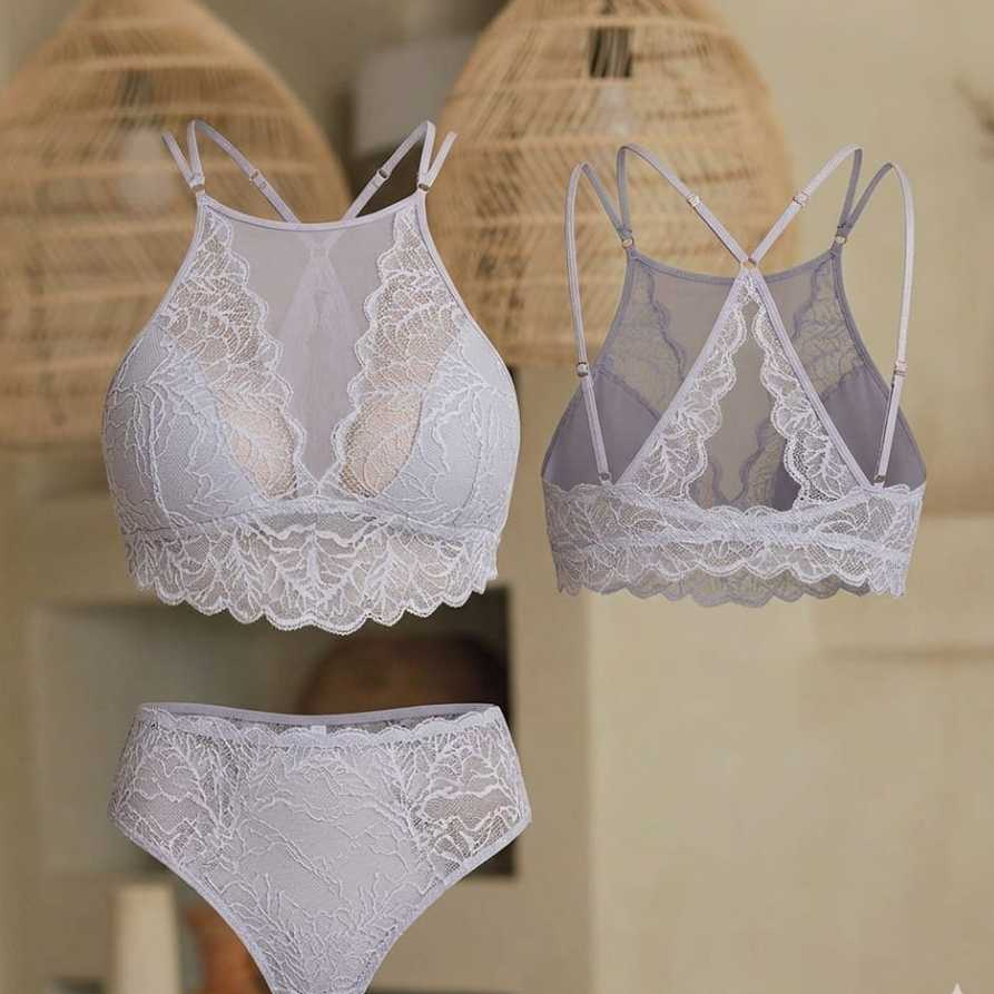 ชุดชั้นใน Raquel - Cento Panty สีเทาอ่อน