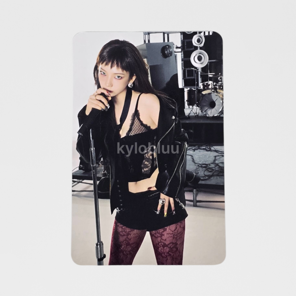 [READY] PHOTOCARD PC OFFICIAL AESPA KARINA EVENT COLLAR RICH MAN RM QQ MUSIC 1 STAR