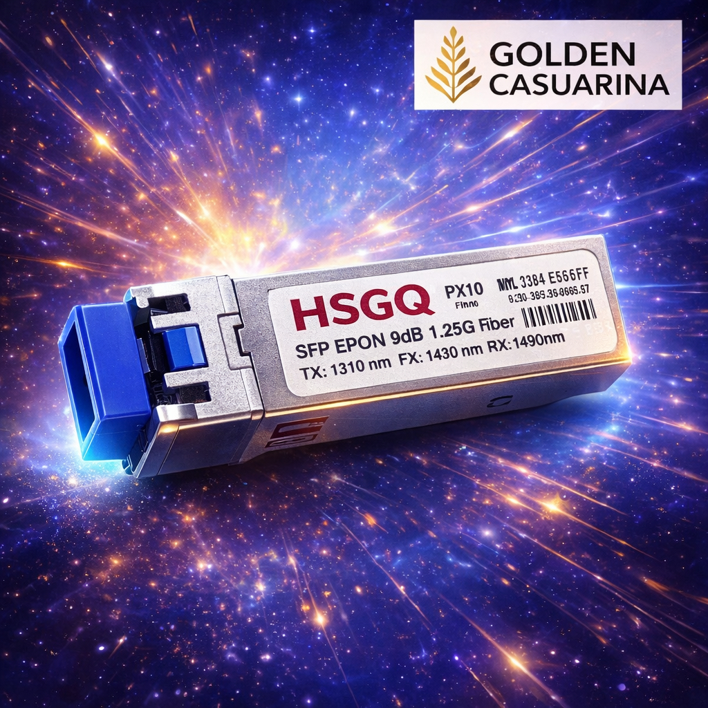 โมดูล HSGQ SFP GPON OLT C+++ 9dBm กําลังขับ 1490/1310nm - การส่งข้อมูลอย่างรวดเร็ว, ระยะไกล, เสถียร