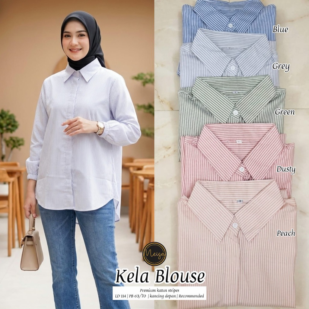 KATUN Kela Blouse เสื้อผ้าฝ้ายผู้หญิง by Meisa