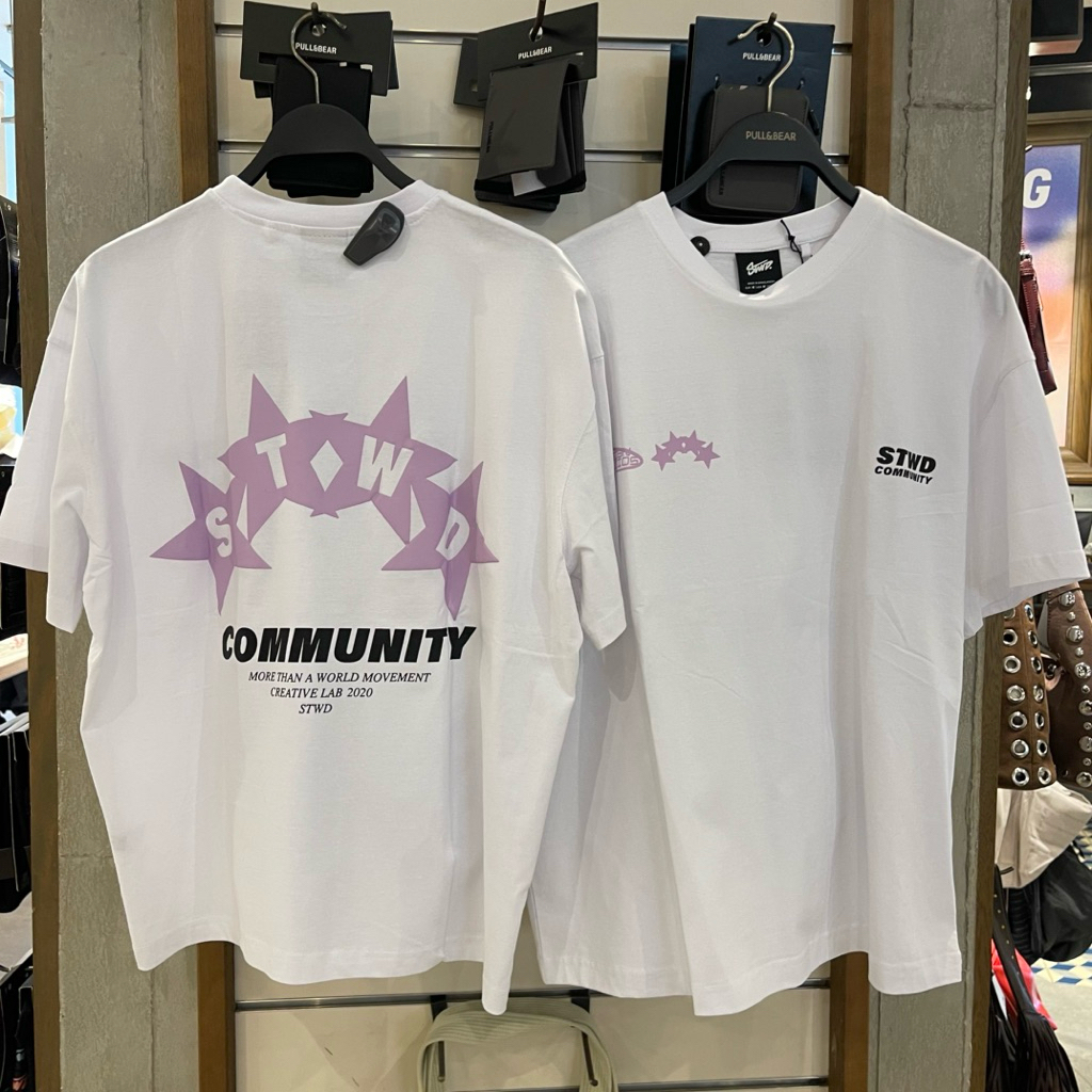 Stwd PULL&BEAR MENS T-shirt Jastip (บริการร้านค้าส่วนตัว)