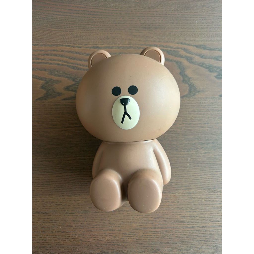 Line friends ที่ใส่ซีเรียล kelloggs สีน้ําตาล