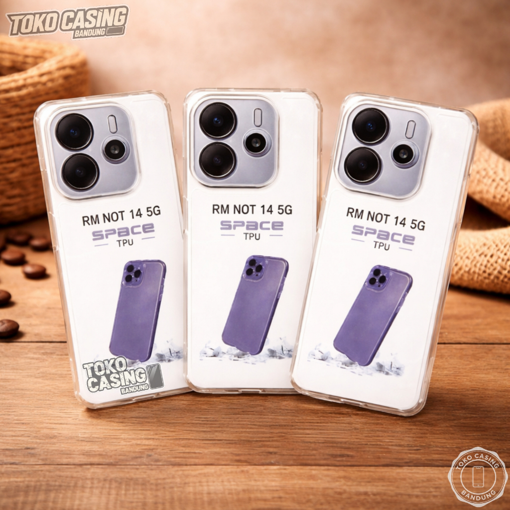 Xiaomi Redmi Note 14 5G เคสใส (24094RAD4G) เคสธรรมดา