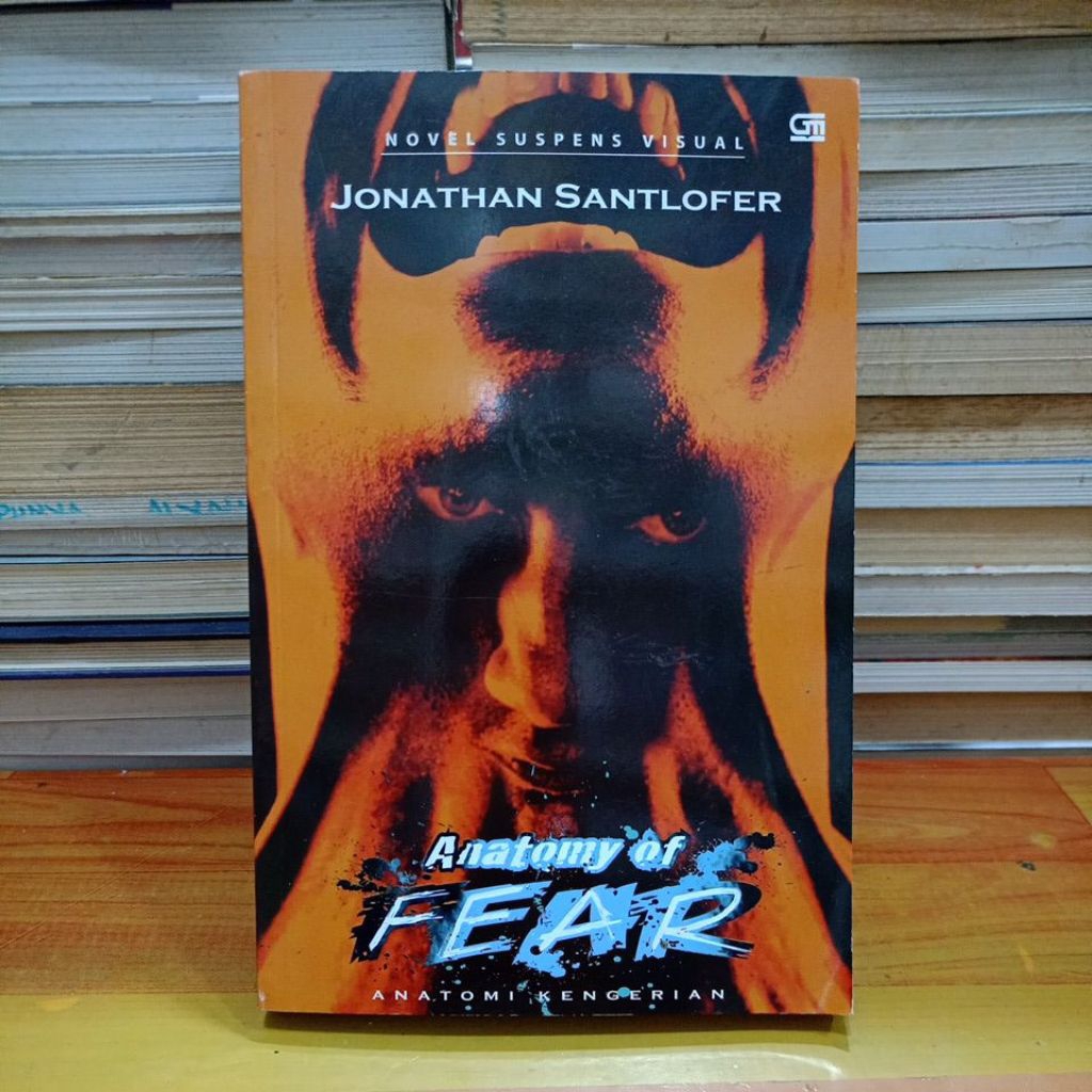 ต้นฉบับมือสอง NOVEL BOOK SUSPENS VISUAL ANATOMY OF FEAR (INCIENT ANATOMY) - JONATHAN SANTLOFER (DP)