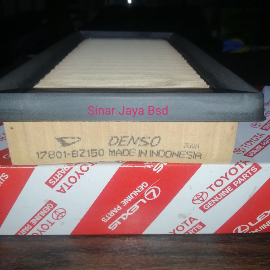 กรองอากาศ Sienta Yaris Rush Terios ของแท้ 100% BZ150