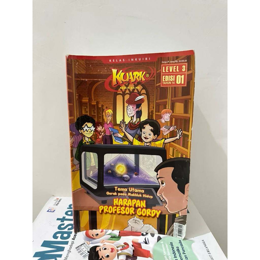 KUARK SCIENCE COMIC LEVEL 3 EDITION 1-12