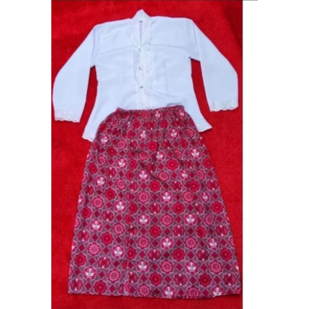 Encim kebaya / kebaya โรงเรียนประถม / kebaya โรงเรียนประถม / ชุดนักเรียน / kebaya ที่สะดวกสบาย / enc