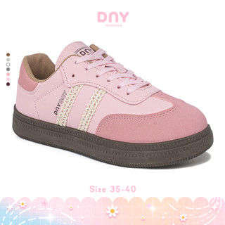 Sepatu DNY Sepatu Casual Wanita Tali Sneakers Cewek Olahraga Ringan Dan Nyaman Sporty Korean Style A SP-452
