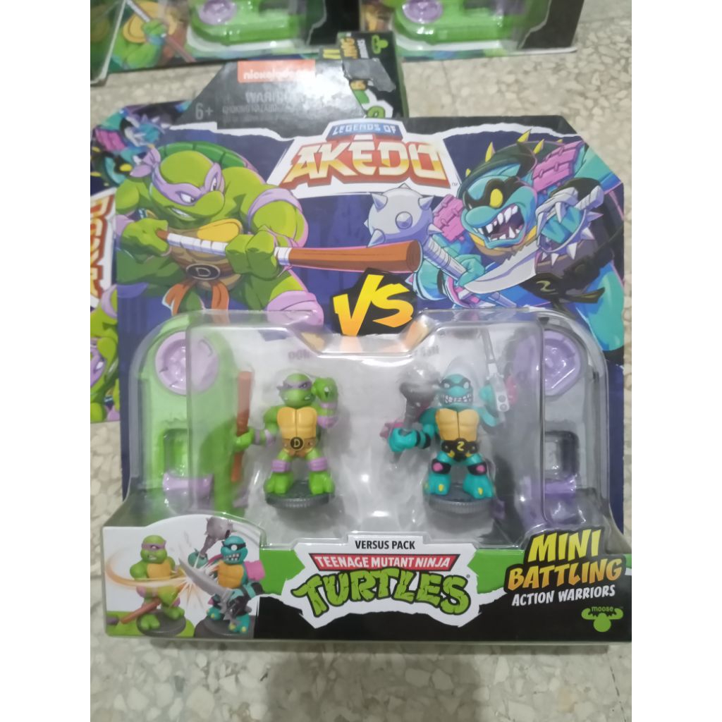 Akedo tmnt doatello vs slash
