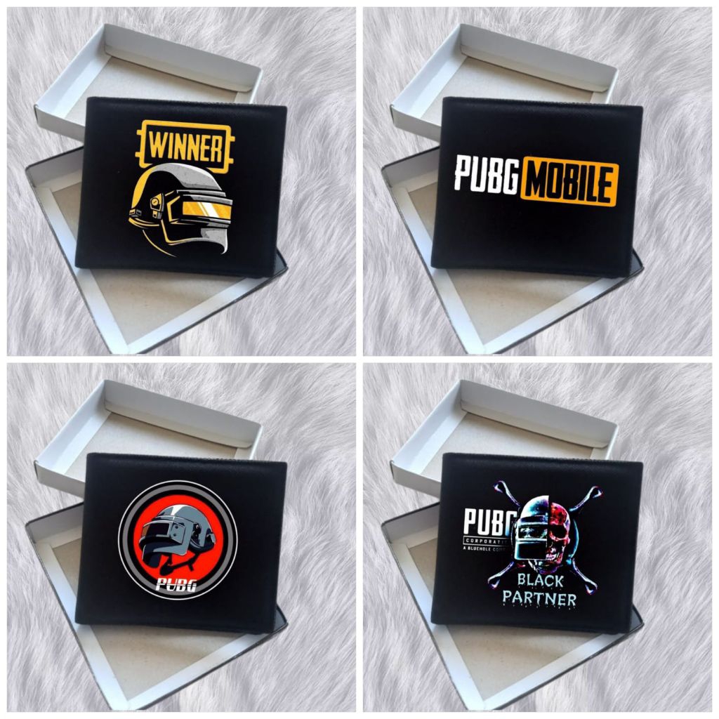 กระเป๋าสตางค์ผู้ชายเกม PUBG/กระเป๋าสตางค์กระเป๋า/กระเป๋าสตางค์แบบพับได้