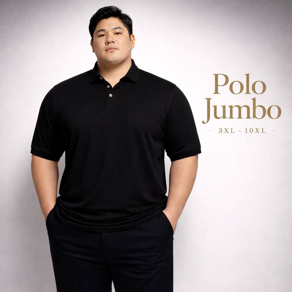 เสื้อโปโล jumbo xxxl xxxxxl เสื้อโปโล Big Size premium 10xl 9xl 7xl 8xl 6xl 5xl