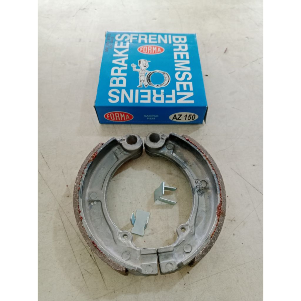 ผ้าเบรคหลังสําหรับ vespa ps 66 (AZ 150) FORMA