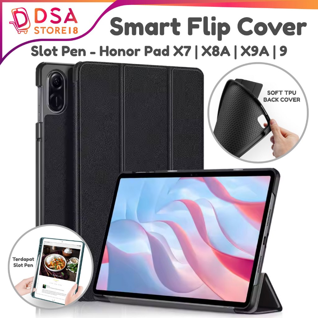Honor Pad X8A 9 X9A X7 Case / Honor Pad 9 12.1 Casing / Pad X8A 11" / Pad X9A 11.5" / Pad X7 8.7" Sm