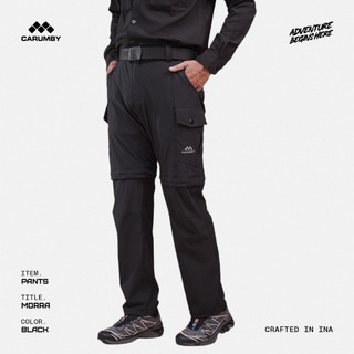 Celana Gunung Sambung Cargo 2 in 1 Carumby Morra Hiking Pants Celana Panjang Pria Wanita Sport Olahraga