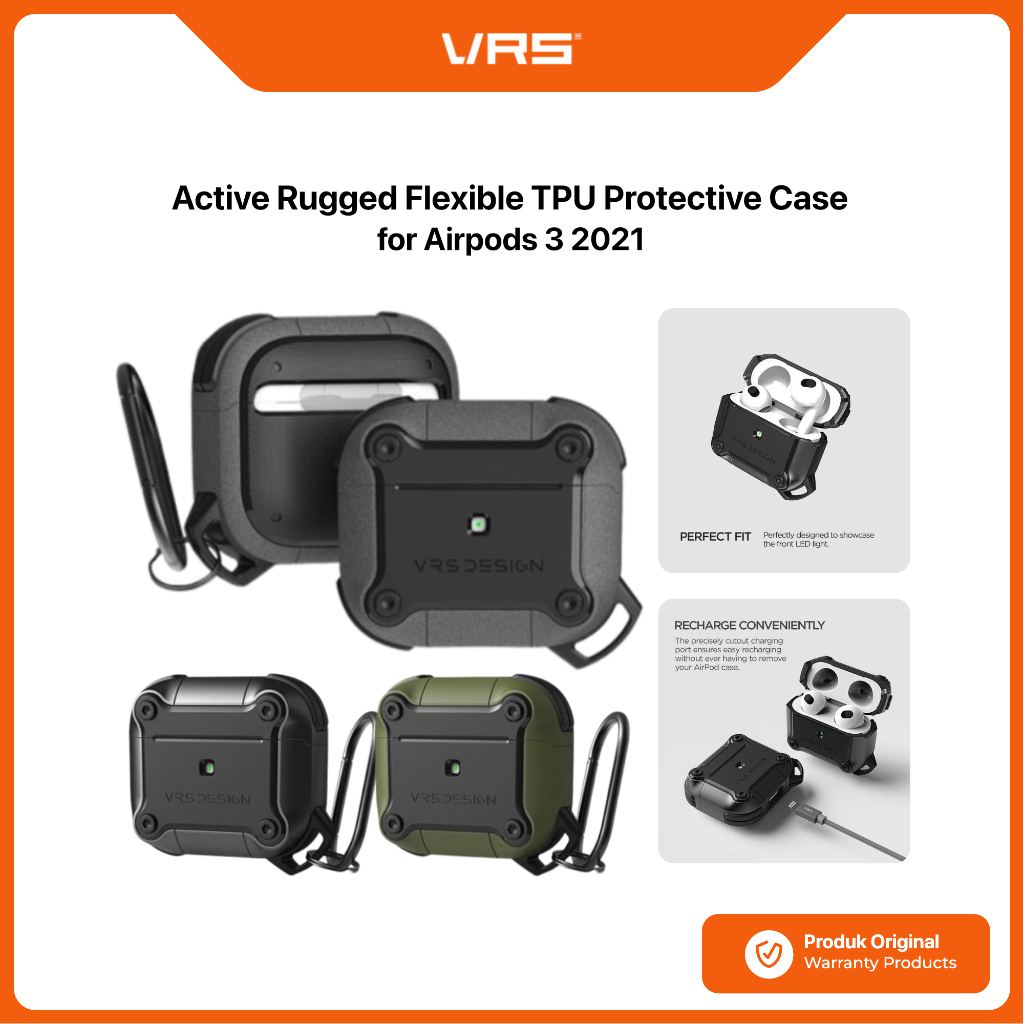 เคส VRS Airpods 3 2021 VRS VERUS DESIGN TPU ทนทานและยืดหยุ่นที่ใช้งานอยู่