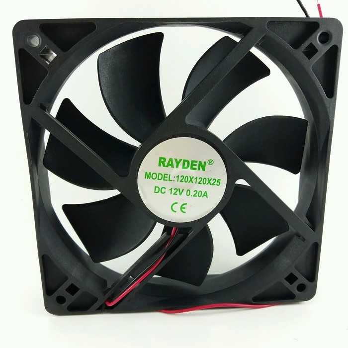 พัดลมระบายความร้อน DC 24V 120x120x25 mm พัดลมระบายความร้อนภายใน Cooler