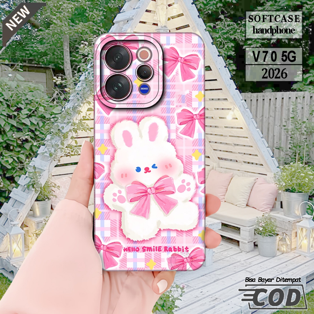 HP ล่าสุด VIVO V70 5G Softcase ล่าสุด VIVO V70 5G เคสโทรศัพท์ 2026 - เคส VIVO V70 5G - ตัวป้องกันโทร