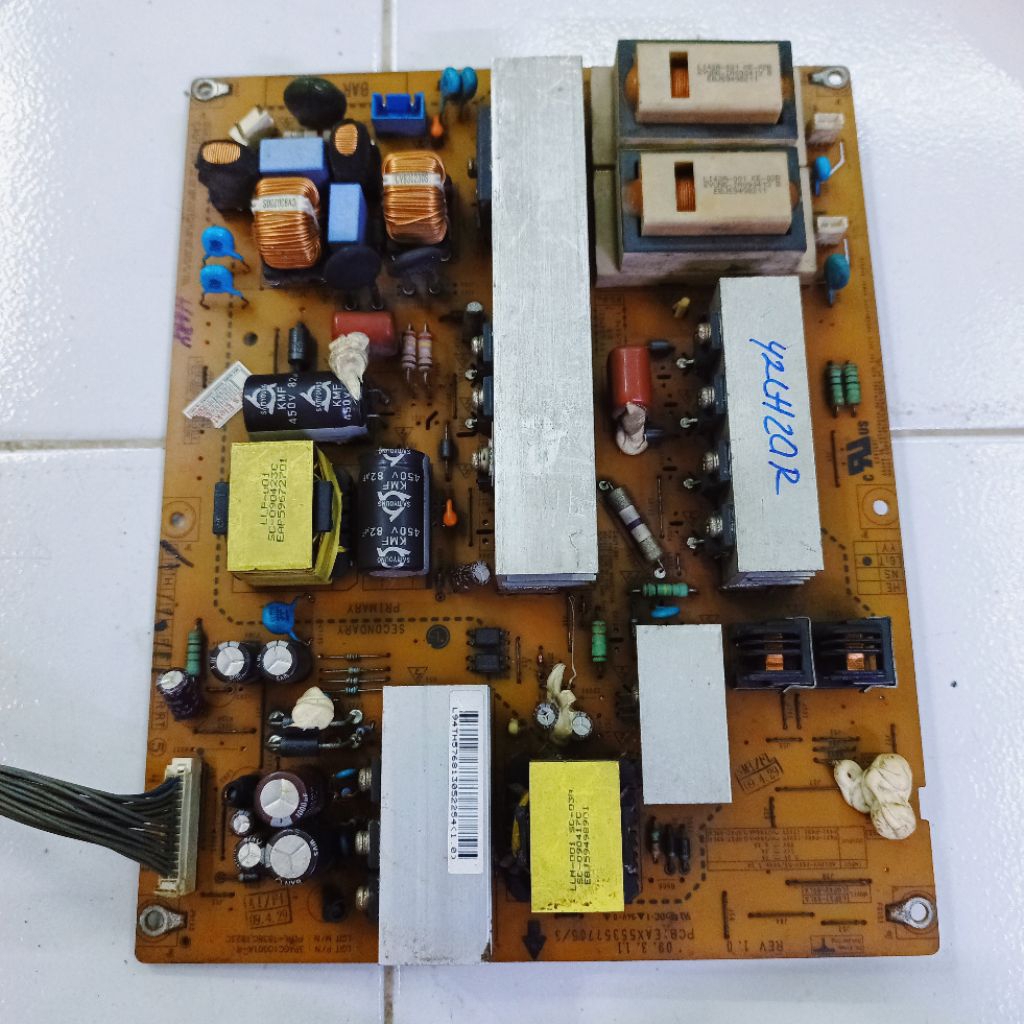LG 42LH20R PSU - LG 42LH20R TV POWER SUPPLY - LG 42LH20R TV POWER SUPPLY - LG 42LH20R TV POWER SUPPL