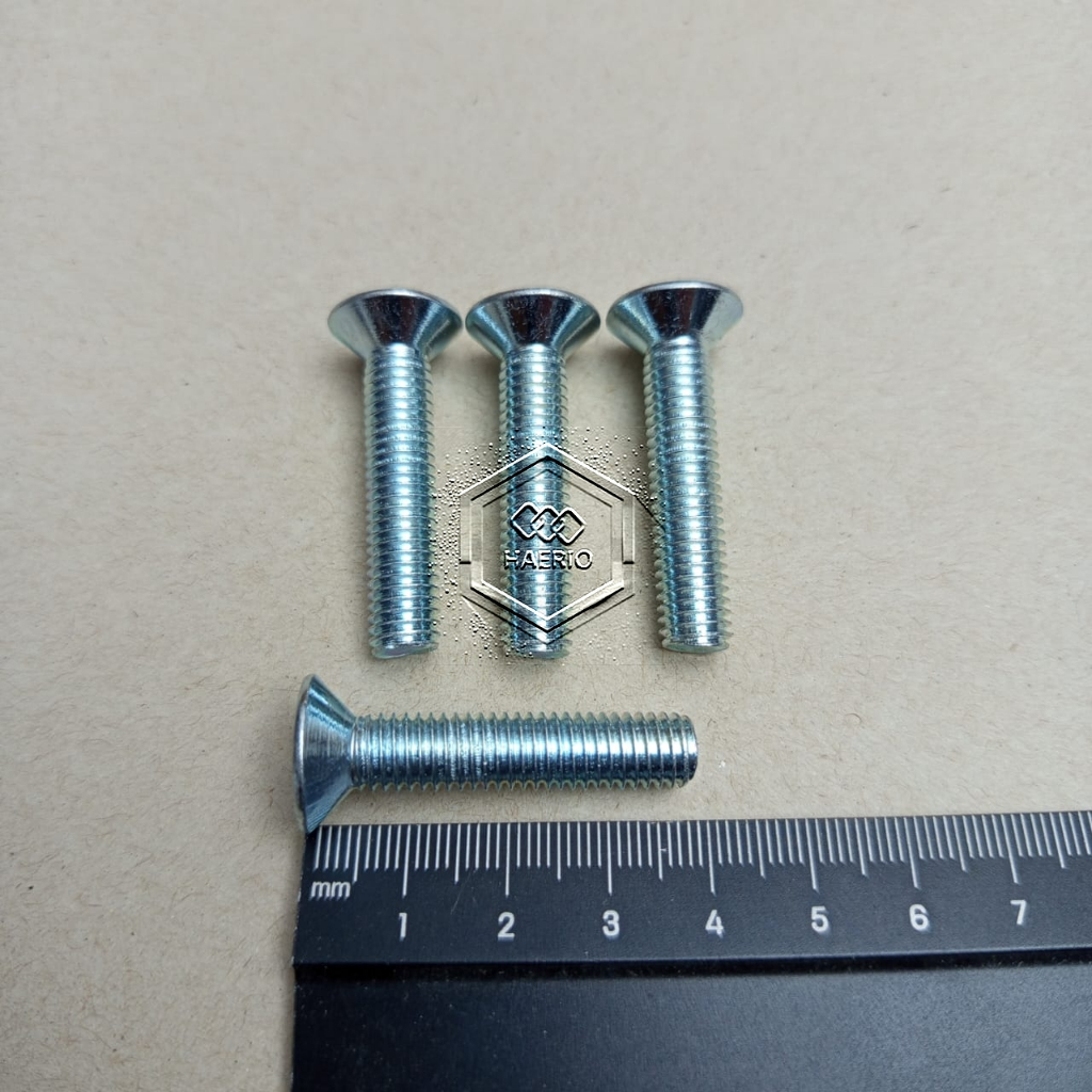 JF M8X40 FLAT HEAD SCREW M8 X 40 LENGTH 4CM 4 CM BAUD 12 8X40 8 X 40 MM 40MM 40MM SCREWDRIVER PLUS ส