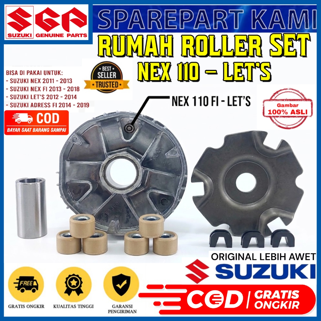 ROLLER ASSY HOUSING NEX 1 NEX 2 NEX FI LETS ADDRESS คาร์บอน FI INJECTION SGP 09J10