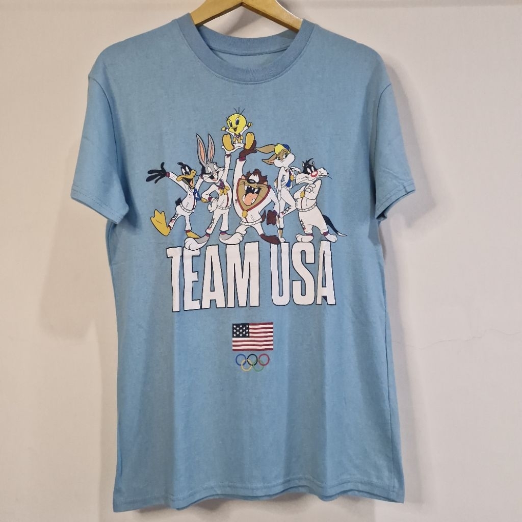 เสื้อยืด Looney Tunes Olympic USA Edition