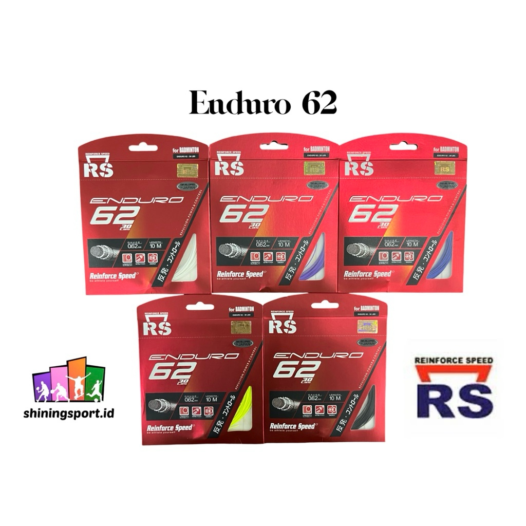 สายแบดมินตัน RS Enduro 62 30lbs