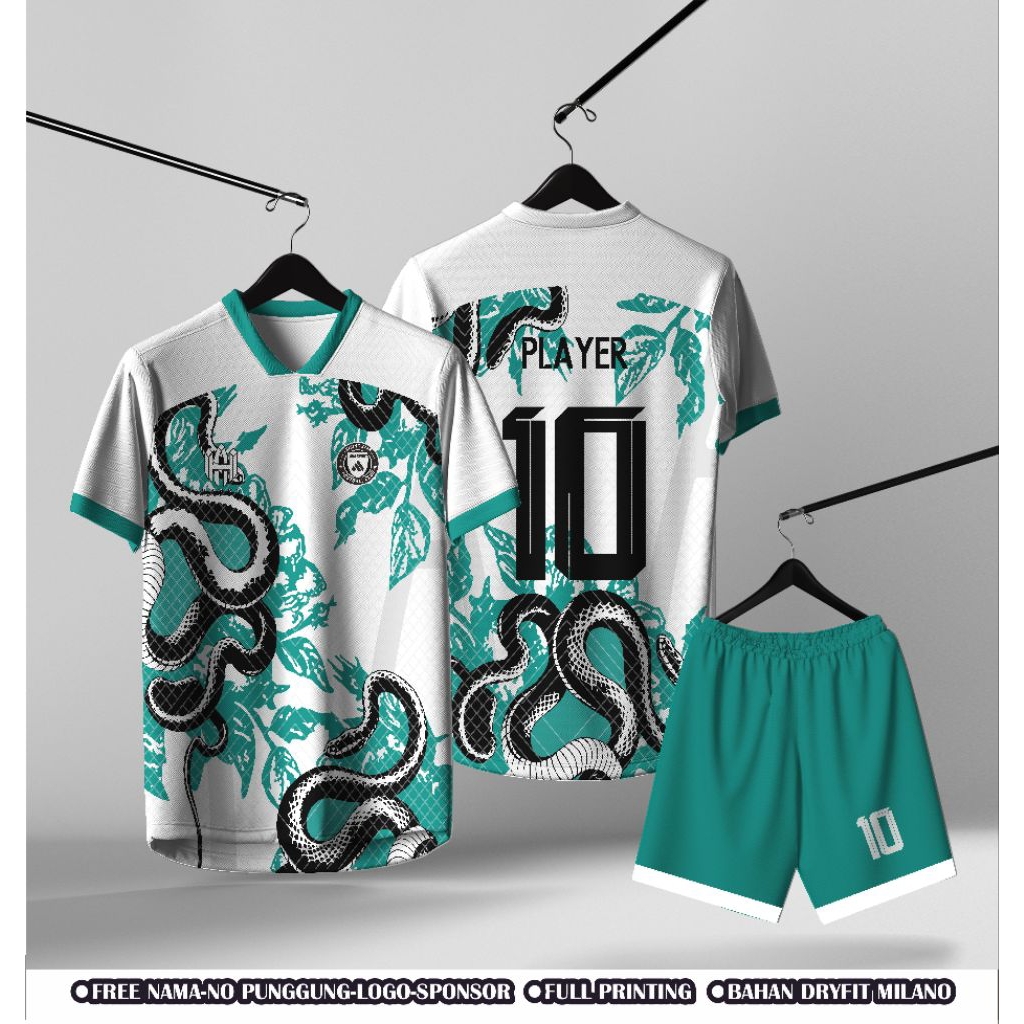 FUTSAL/SOCCER JERSEY พิมพ์เต็มการออกแบบที่กําหนดเองฟรีชื่อและหมายเลขด้านหลัง