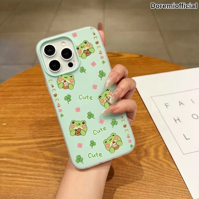 FROGGY LOVE + REQUEST PHOTO CASE JELLY 2 IN 1 สําหรับ INFINIX SMART 5 6 7 8 9 10 10 + ร้อน 9 10 11 1