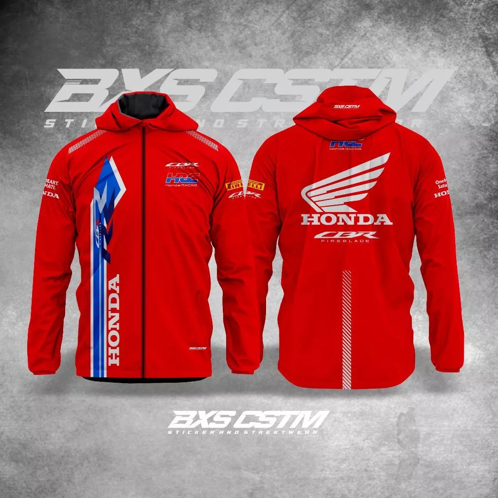 เสื้อแจ็คเก็ตรถจักรยานยนต์สําหรับทัวร์ SUNMORI RIDING LIVERY MOTOGP และ WSBK HONDA RACING HRC