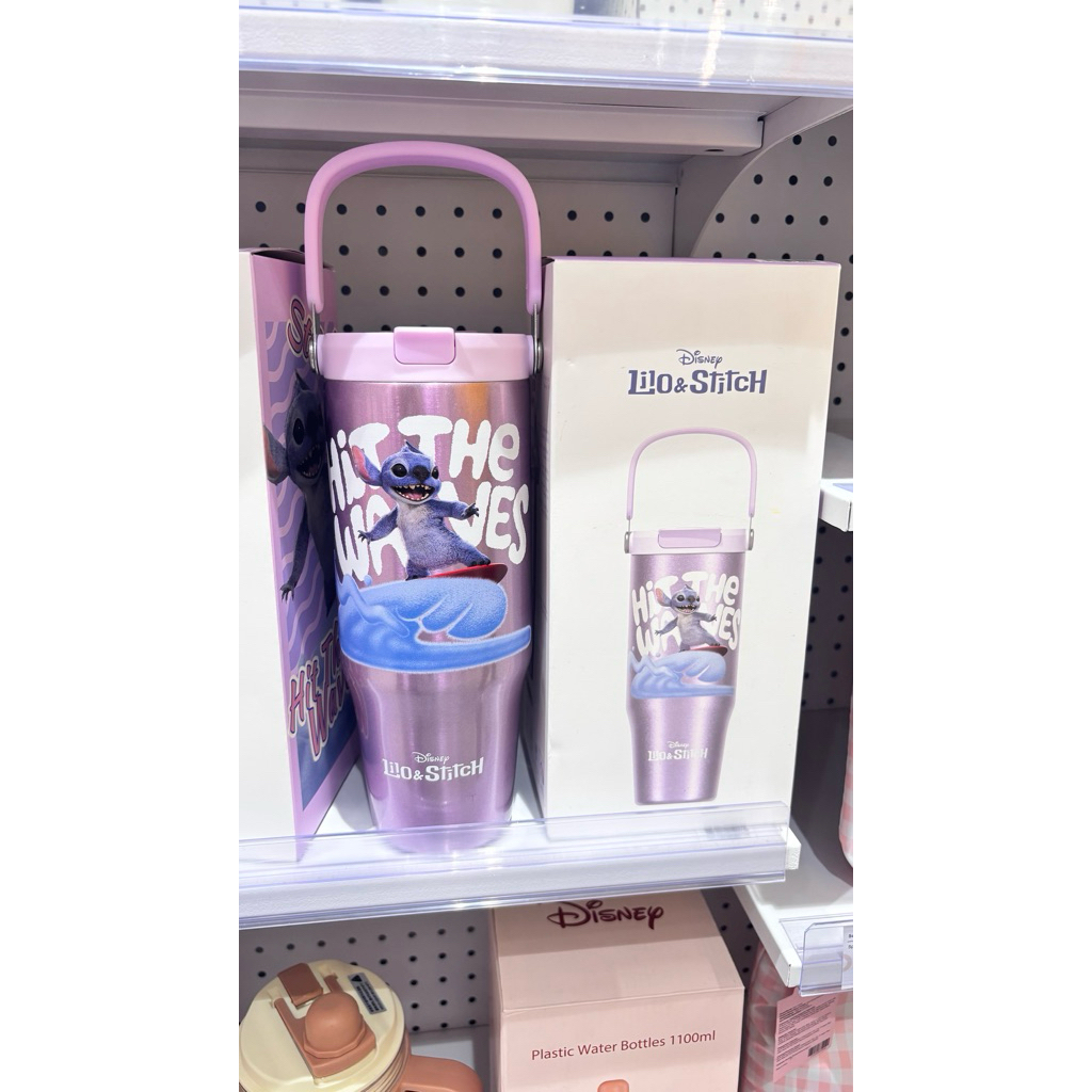 UNGU Disney Stitch แก้วน้ําสแตนเลสสีม่วง OH!SOME SOME